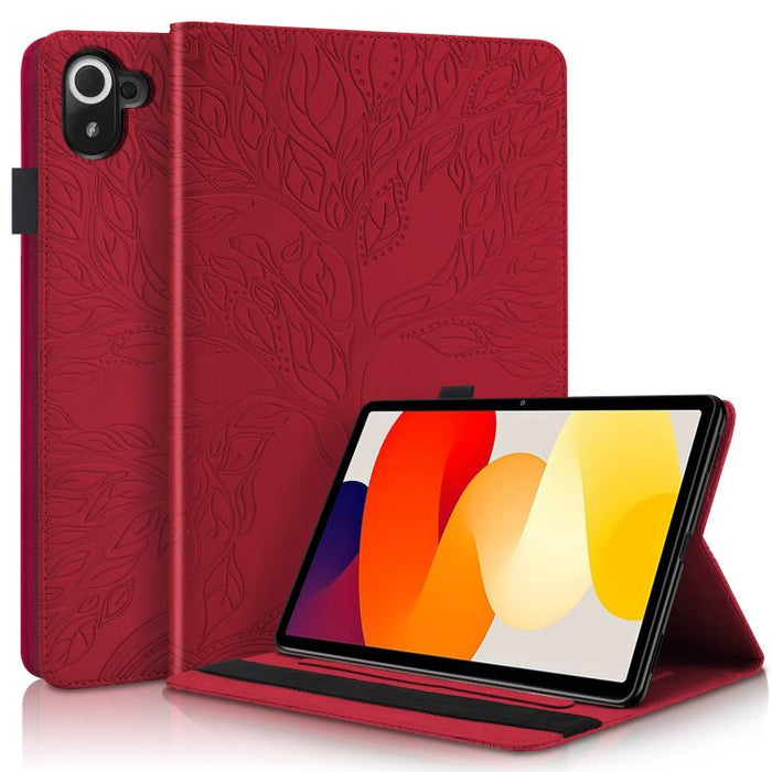 Funda para tableta de cuero repujado serie Tree Life, For Xiaomi Redmi Pad 2 SE 9.7 2026, For Xiaomi Redmi K Pad 2 8.8 2026, For Xiaomi Redmi K Pad, For Xiaomi Redmi Pad 2, For Xiaomi Pad 7 / 7 Pro, For Xiaomi Redmi Pad SE 8.7 4G                       ...