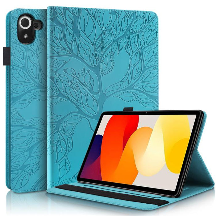 Funda para tableta de cuero repujado serie Tree Life, For Xiaomi Redmi Pad 2 SE 9.7 2026, For Xiaomi Redmi K Pad 2 8.8 2026, For Xiaomi Redmi K Pad, For Xiaomi Redmi Pad 2, For Xiaomi Pad 7 / 7 Pro, For Xiaomi Redmi Pad SE 8.7 4G                       ...