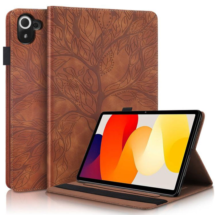 Funda para tableta de cuero repujado serie Tree Life, For Xiaomi Redmi Pad 2 SE 9.7 2026, For Xiaomi Redmi K Pad 2 8.8 2026, For Xiaomi Redmi K Pad, For Xiaomi Redmi Pad 2, For Xiaomi Pad 7 / 7 Pro, For Xiaomi Redmi Pad SE 8.7 4G                       ...