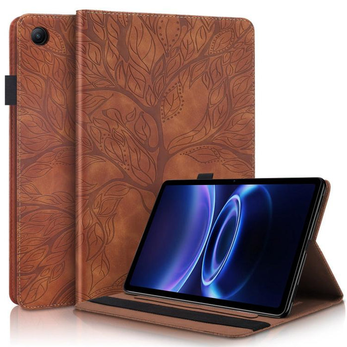 Funda para tableta de cuero repujado serie Tree Life, For Xiaomi Redmi Pad 2 SE 9.7 2026, For Xiaomi Redmi K Pad 2 8.8 2026, For Xiaomi Redmi K Pad, For Xiaomi Redmi Pad 2, For Xiaomi Pad 7 / 7 Pro, For Xiaomi Redmi Pad SE 8.7 4G                       ...