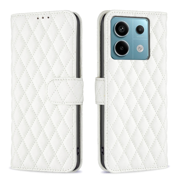 Caja del teléfono del tirón del cuero de la cartera del enrejado del diamante, For Xiaomi Redmi A3, For Xiaomi Redmi Note 13 Pro 4G Global, For Xiaomi Redmi Note 13 4G Global, For Xiaomi Redmi K70E, For Xiaomi Redmi Note 13, For Xiaomi Redmi 13C       ...