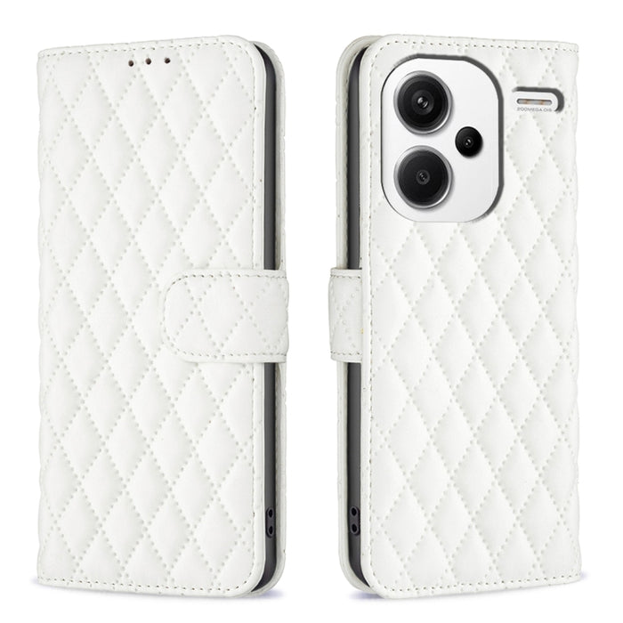 Caja del teléfono del tirón del cuero de la cartera del enrejado del diamante, For Xiaomi Redmi A3, For Xiaomi Redmi Note 13 Pro 4G Global, For Xiaomi Redmi Note 13 4G Global, For Xiaomi Redmi K70E, For Xiaomi Redmi Note 13, For Xiaomi Redmi 13C       ...