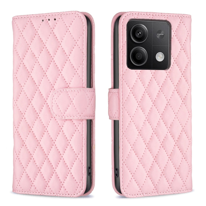 Caja del teléfono del tirón del cuero de la cartera del enrejado del diamante, For Xiaomi Redmi A3, For Xiaomi Redmi Note 13 Pro 4G Global, For Xiaomi Redmi Note 13 4G Global, For Xiaomi Redmi K70E, For Xiaomi Redmi Note 13, For Xiaomi Redmi 13C       ...