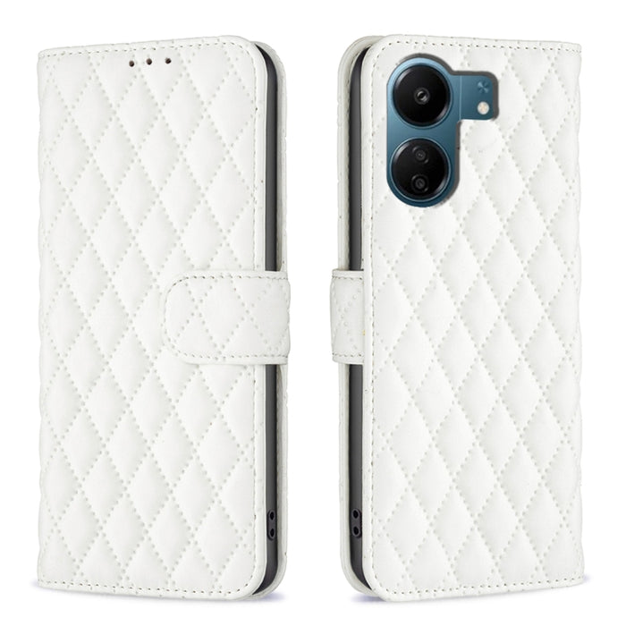 Caja del teléfono del tirón del cuero de la cartera del enrejado del diamante, For Xiaomi Redmi A3, For Xiaomi Redmi Note 13 Pro 4G Global, For Xiaomi Redmi Note 13 4G Global, For Xiaomi Redmi K70E, For Xiaomi Redmi Note 13, For Xiaomi Redmi 13C       ...