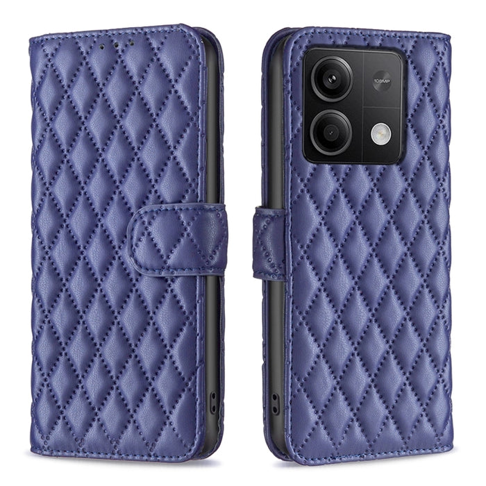 Caja del teléfono del tirón del cuero de la cartera del enrejado del diamante, For Xiaomi Redmi A3, For Xiaomi Redmi Note 13 Pro 4G Global, For Xiaomi Redmi Note 13 4G Global, For Xiaomi Redmi K70E, For Xiaomi Redmi Note 13, For Xiaomi Redmi 13C       ...