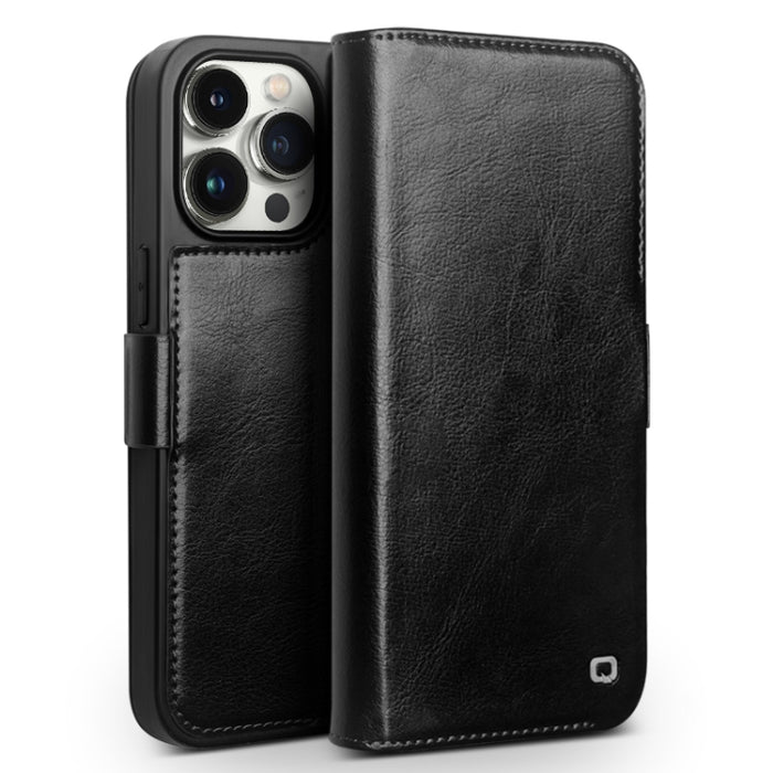 Funda para teléfono QIALINO Classic 103 con hebilla de cuero genuino, For iPhone 17 Pro Max, For iPhone 17 Pro, For iPhone 17, For iPhone Air, For iPhone 15 Pro Max, For iPhone 15 Pro, For iPhone 15 Plus, For iPhone 15