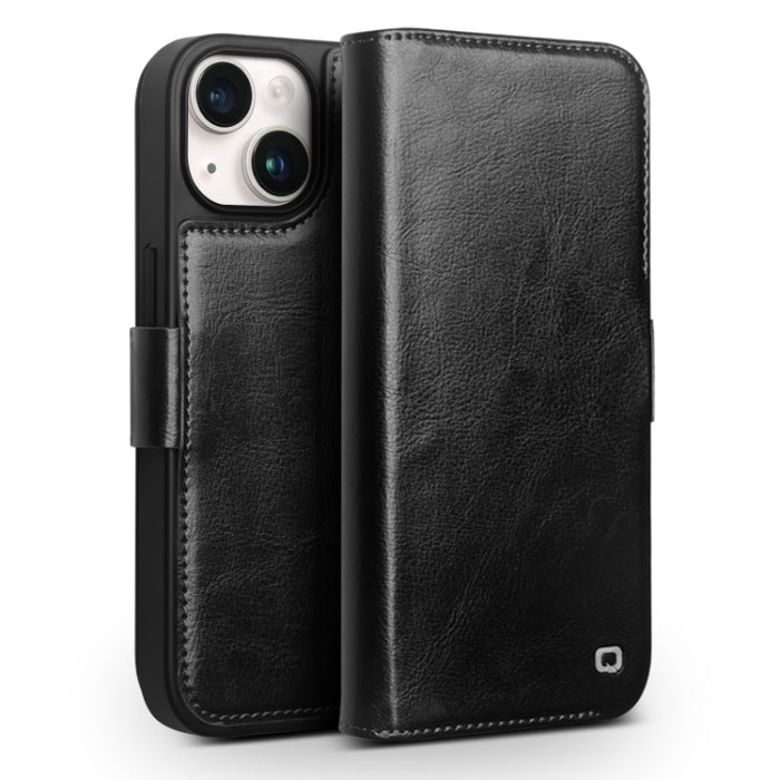 Funda para teléfono QIALINO Classic 103 con hebilla de cuero genuino, For iPhone 17 Pro Max, For iPhone 17 Pro, For iPhone 17, For iPhone Air, For iPhone 15 Pro Max, For iPhone 15 Pro, For iPhone 15 Plus, For iPhone 15