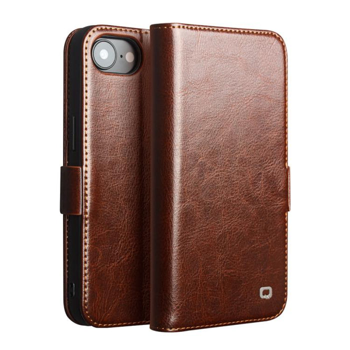 Funda para teléfono QIALINO Classic 103 con hebilla de cuero genuino, For iPhone 17 Pro Max, For iPhone 17 Pro, For iPhone 17, For iPhone Air, For iPhone 15 Pro Max, For iPhone 15 Pro, For iPhone 15 Plus, For iPhone 15
