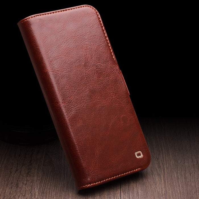 Funda para teléfono QIALINO Classic 103 con hebilla de cuero genuino, For iPhone 17 Pro Max, For iPhone 17 Pro, For iPhone 17, For iPhone Air, For iPhone 15 Pro Max, For iPhone 15 Pro, For iPhone 15 Plus, For iPhone 15