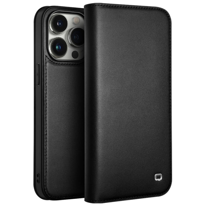 Funda para teléfono QIALINO Classic Gen2 de cuero genuino, For iPhone 15 Pro Max, For iPhone 15 Pro, For iPhone 15 Plus, For iPhone 15