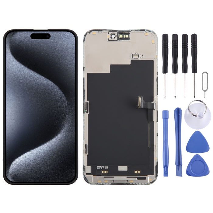 Pantalla LCD original con digitalizador de montaje completo., For iPhone 15 Pro Max, For iPhone 15 Pro, For iPhone 15 Plus, For iPhone 15