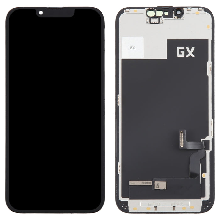 Pantalla LCD OLED rígida GX con ensamblaje completo del digitalizador, For iPhone 13(GX Hard OLED)