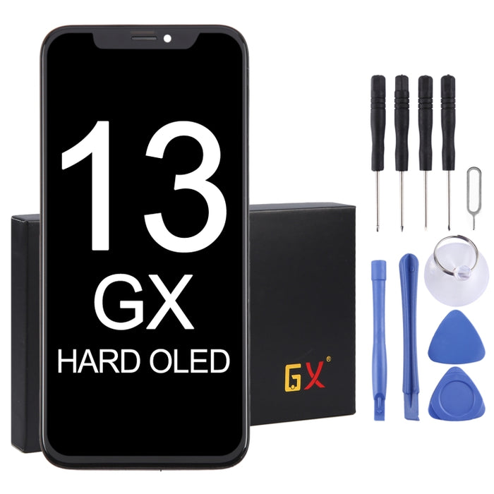 Pantalla LCD OLED rígida GX con ensamblaje completo del digitalizador, For iPhone 13(GX Hard OLED)