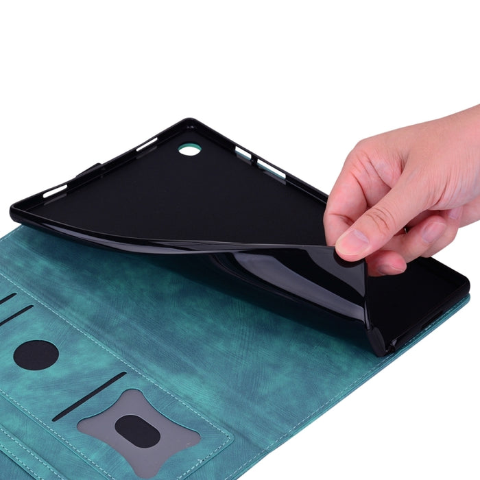 Funda para tableta de cuero inteligente con relieve de gato Sakura de dibujos animados, For iPad Pro 13 2025 / 2024, For iPad Pro 11 2025 / 2024, For iPad mini 6 / mini 2024, For iPad Pro 12.9 2022 / 2021, For iPad Pro 11 2022 / Air 10.9 2022          ...