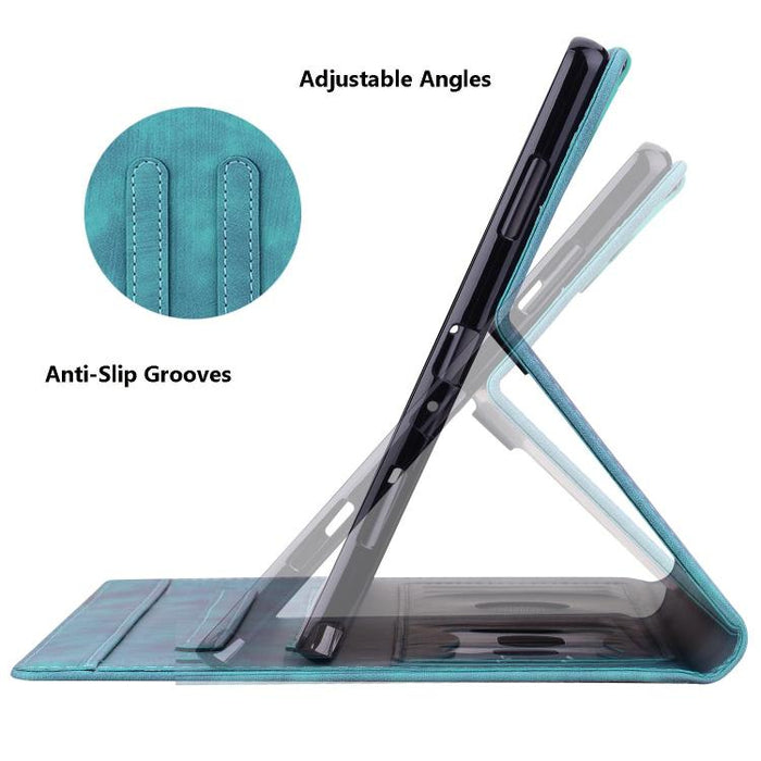 Funda para tableta de cuero inteligente con relieve de gato Sakura de dibujos animados, For iPad mini 8 2026, For iPad Pro 13 2025 / 2024, For iPad Pro 11 2025 / 2024, For iPad mini 6 / mini 2024, For iPad Pro 12.9 2022 / 2021                          ...