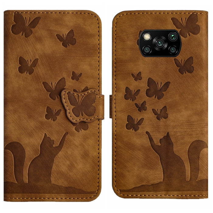 Funda para teléfono con tapa de cuero con estampado de gato y mariposa, For Xiaomi Redmi Note 13 Pro 4G, For Xiaomi Redmi Note 13 4G, For Xiaomi Redmi 13C / POCO C65, For Xiaomi 14 Pro, For Xiaomi 14, For Xiaomi Redmi Note 13 5G                        ...