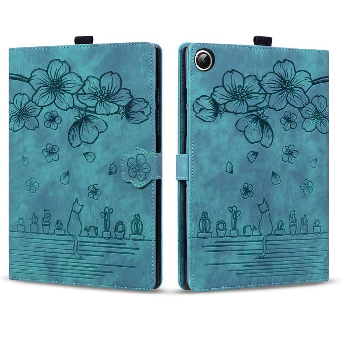 Funda para tableta de cuero con relieve de gato Sakura de dibujos animados, For Xiaomi Redmi Pad 2 SE 9.7 2026, For Xiaomi Pad 8 / 8 Pro / 7 / 7 Pro, For Xiaomi Redmi Pad 2 Pro / Pro 12.1, For Xiaomi Redmi K Pad, For Xiaomi Redmi Pad 2                 ...