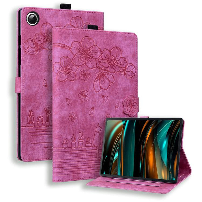 Funda para tableta de cuero con relieve de gato Sakura de dibujos animados, For Xiaomi Redmi Pad 2 SE 9.7 2026, For Xiaomi Pad 8 / 8 Pro / 7 / 7 Pro, For Xiaomi Redmi Pad 2 Pro / Pro 12.1, For Xiaomi Redmi K Pad, For Xiaomi Redmi Pad 2                 ...