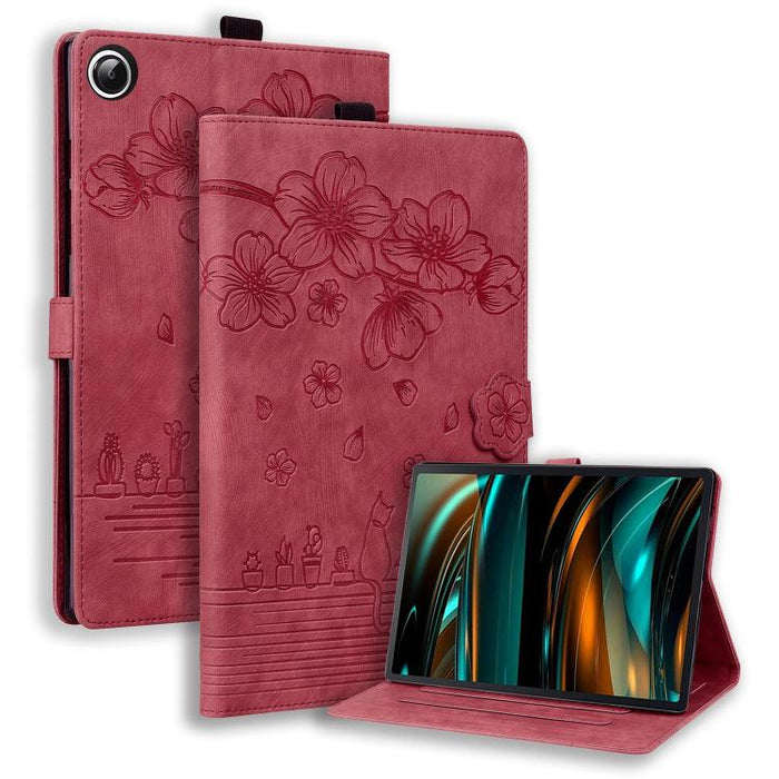 Funda para tableta de cuero con relieve de gato Sakura de dibujos animados, For Xiaomi Redmi Pad 2 SE 9.7 2026, For Xiaomi Pad 8 / 8 Pro / 7 / 7 Pro, For Xiaomi Redmi Pad 2 Pro / Pro 12.1, For Xiaomi Redmi K Pad, For Xiaomi Redmi Pad 2                 ...