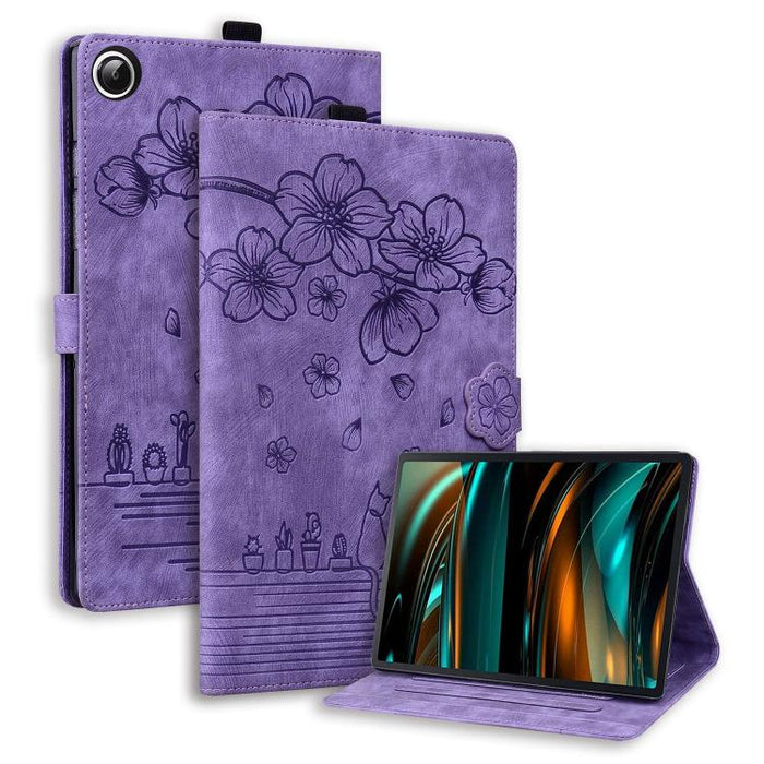 Funda para tableta de cuero con relieve de gato Sakura de dibujos animados, For Xiaomi Redmi Pad 2 SE 9.7 2026, For Xiaomi Pad 8 / 8 Pro / 7 / 7 Pro, For Xiaomi Redmi Pad 2 Pro / Pro 12.1, For Xiaomi Redmi K Pad, For Xiaomi Redmi Pad 2                 ...