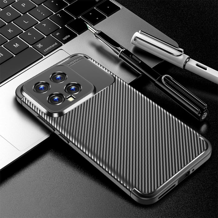 Caja del teléfono de TPU a prueba de golpes con textura de fibra de carbono, For Xiaomi Redmi Note 13 Pro 4G, For Xiaomi Redmi Note 13 4G, For Xiaomi 14 Ultra, For Xiaomi 14 Pro, For Xiaomi 14, For Xiaomi Redmi Note 13, For Xiaomi Redmi 13C            ...