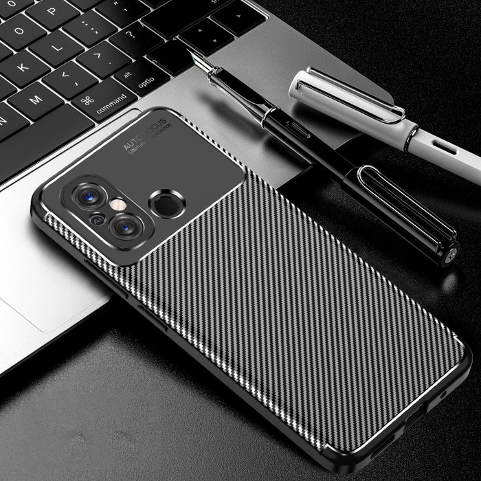 Caja del teléfono de TPU a prueba de golpes con textura de fibra de carbono, For Xiaomi Redmi Note 13 Pro 4G, For Xiaomi Redmi Note 13 4G, For Xiaomi 14 Ultra, For Xiaomi 14 Pro, For Xiaomi 14, For Xiaomi Redmi Note 13, For Xiaomi Redmi 13C            ...