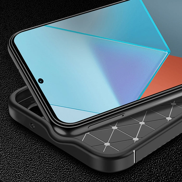 Caja del teléfono de TPU a prueba de golpes con textura de fibra de carbono, For Xiaomi Redmi Note 13 Pro 4G, For Xiaomi Redmi Note 13 4G, For Xiaomi 14 Ultra, For Xiaomi 14 Pro, For Xiaomi 14, For Xiaomi Redmi Note 13, For Xiaomi Redmi 13C            ...