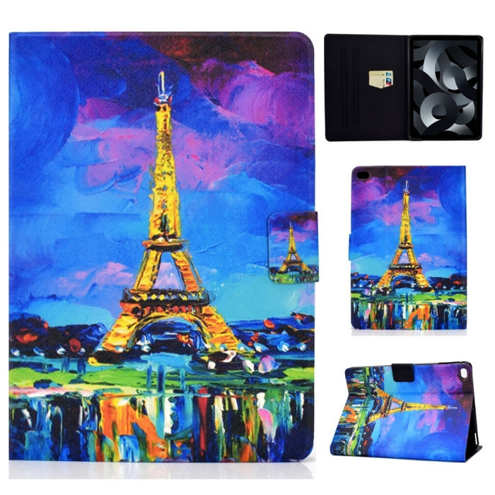 Funda de cuero con tapa horizontal prensada eléctrica de TPU con soporte y ranura para tarjeta y función de reposo / activación