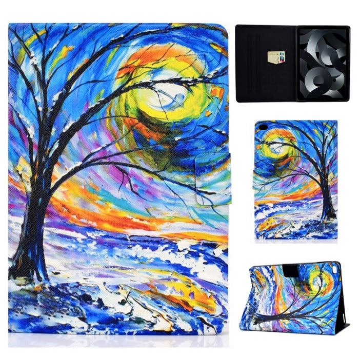 Funda de cuero con tapa horizontal prensada eléctrica de TPU con soporte y ranura para tarjeta y función de reposo / activación