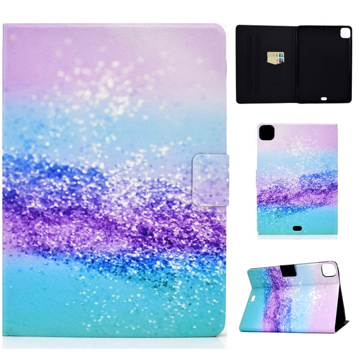 Funda de cuero con tapa horizontal prensada eléctrica de TPU con soporte y ranura para tarjeta y función de reposo / activación