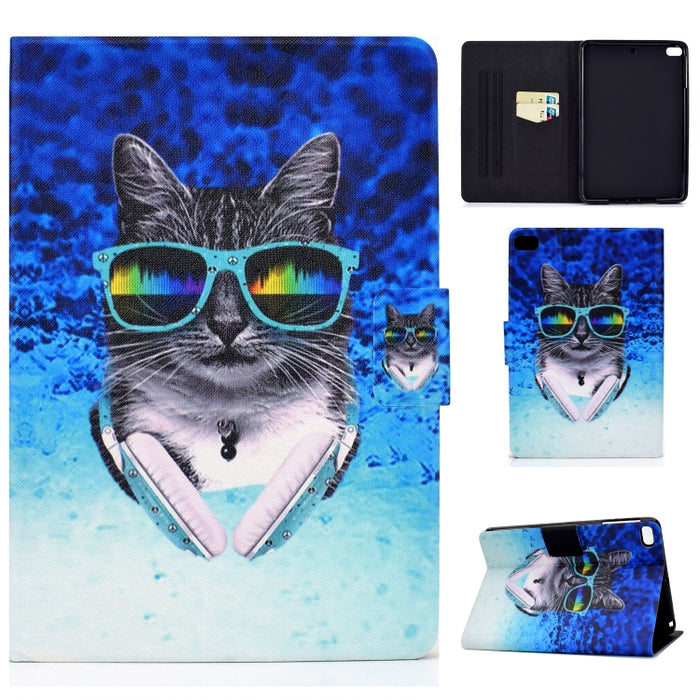 Funda de cuero con tapa horizontal prensada eléctrica de TPU con soporte y ranura para tarjeta y función de reposo / activación
