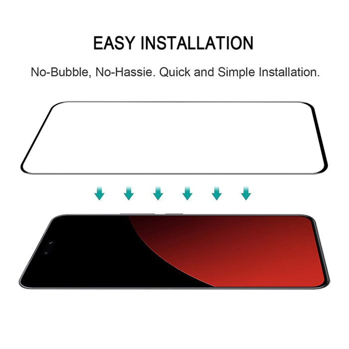 Película de vidrio templado con borde curvo 3D HD 9H, For Xiaomi Civi 5 Pro / 4 Pro / 14 Civi, For Redmi Note 14 Pro 4G / Note 14 Pro+ 4G, For Xiaomi 14 Pro / 14 Ultra