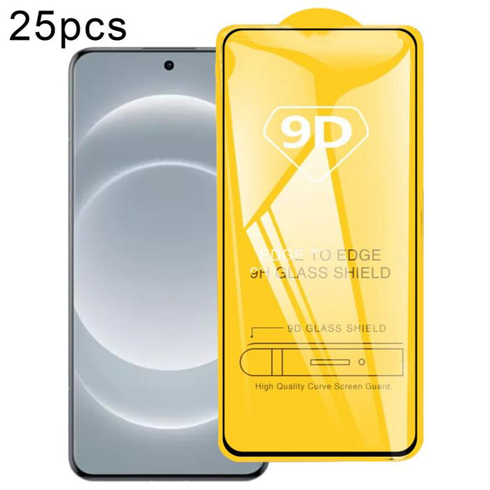 Película de vidrio templado de pantalla de pegamento completo 9D de 25 piezas, For Xiaomi Poco X8 Pro Max 5G, For Redmi Turbo 5 Max 5G, For Xiaomi Poco X8 Pro 5G, For Redmi Turbo 5 5G, For Redmi K90 Pro Max / Champion Edition, For Redmi K90            ...