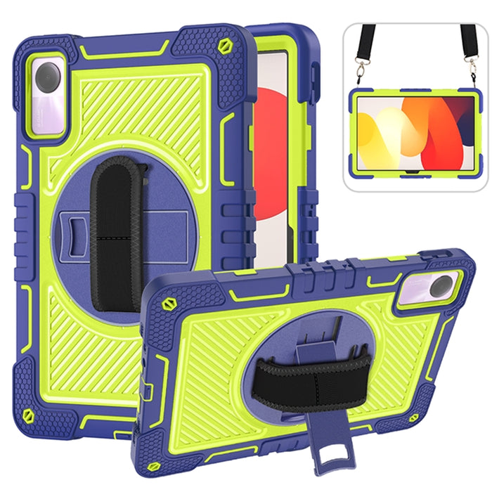 Funda para tableta de silicona con contraste de PC con rotación de 360 grados, For Xiaomi Redmi Pad 2 SE 9.7 2026, For Xiaomi Redmi Pad 2, For Xiaomi Pad 7 / 7 Pro, For Redmi Pad SE 8.7 4G, For Xiaomi Redmi Pad SE, For Xiaomi Pad 6