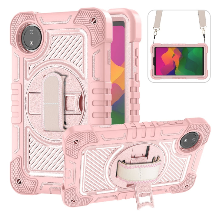 Funda para tableta de silicona con contraste de PC con rotación de 360 grados, For Xiaomi Redmi Pad 2 SE 9.7 2026, For Xiaomi Redmi Pad 2, For Xiaomi Pad 7 / 7 Pro, For Redmi Pad SE 8.7 4G, For Xiaomi Redmi Pad SE, For Xiaomi Pad 6