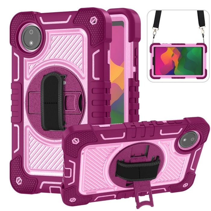 Funda para tableta de silicona con contraste de PC con rotación de 360 grados, For Xiaomi Redmi Pad 2 SE 9.7 2026, For Xiaomi Redmi Pad 2, For Xiaomi Pad 7 / 7 Pro, For Redmi Pad SE 8.7 4G, For Xiaomi Redmi Pad SE, For Xiaomi Pad 6