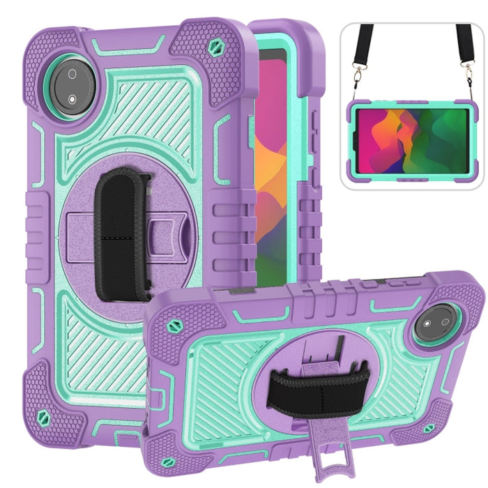 Funda para tableta de silicona con contraste de PC con rotación de 360 grados, For Xiaomi Redmi Pad 2 SE 9.7 2026, For Xiaomi Redmi Pad 2, For Xiaomi Pad 7 / 7 Pro, For Redmi Pad SE 8.7 4G, For Xiaomi Redmi Pad SE, For Xiaomi Pad 6