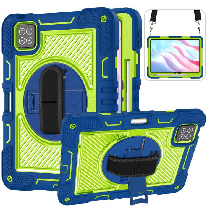 Funda para tableta de silicona con contraste de PC con rotación de 360 grados, For Xiaomi Redmi Pad 2 SE 9.7 2026, For Xiaomi Redmi Pad 2, For Xiaomi Pad 7 / 7 Pro, For Redmi Pad SE 8.7 4G, For Xiaomi Redmi Pad SE, For Xiaomi Pad 6