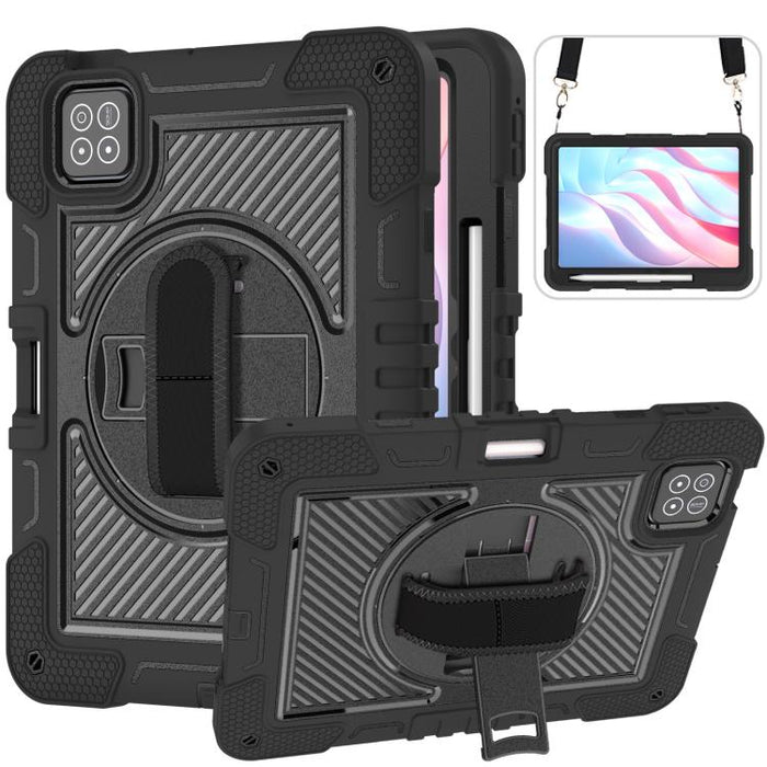 Funda para tableta de silicona con contraste de PC con rotación de 360 grados, For Xiaomi Redmi Pad 2 SE 9.7 2026, For Xiaomi Redmi Pad 2, For Xiaomi Pad 7 / 7 Pro, For Redmi Pad SE 8.7 4G, For Xiaomi Redmi Pad SE, For Xiaomi Pad 6