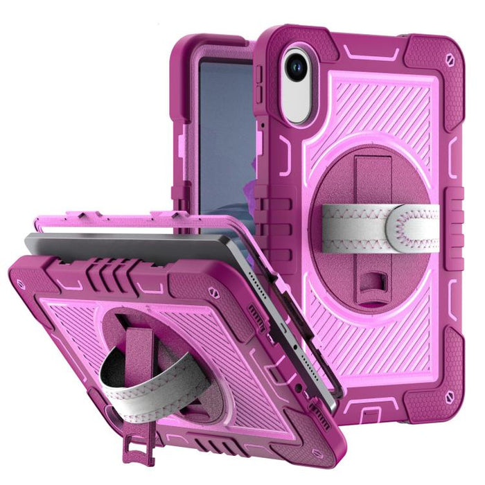Funda para tableta de silicona con contraste de PC con rotación de 360 grados, For Xiaomi Redmi Pad 2 SE 9.7 2026, For Xiaomi Redmi Pad 2, For Xiaomi Pad 7 / 7 Pro, For Redmi Pad SE 8.7 4G, For Xiaomi Redmi Pad SE, For Xiaomi Pad 6