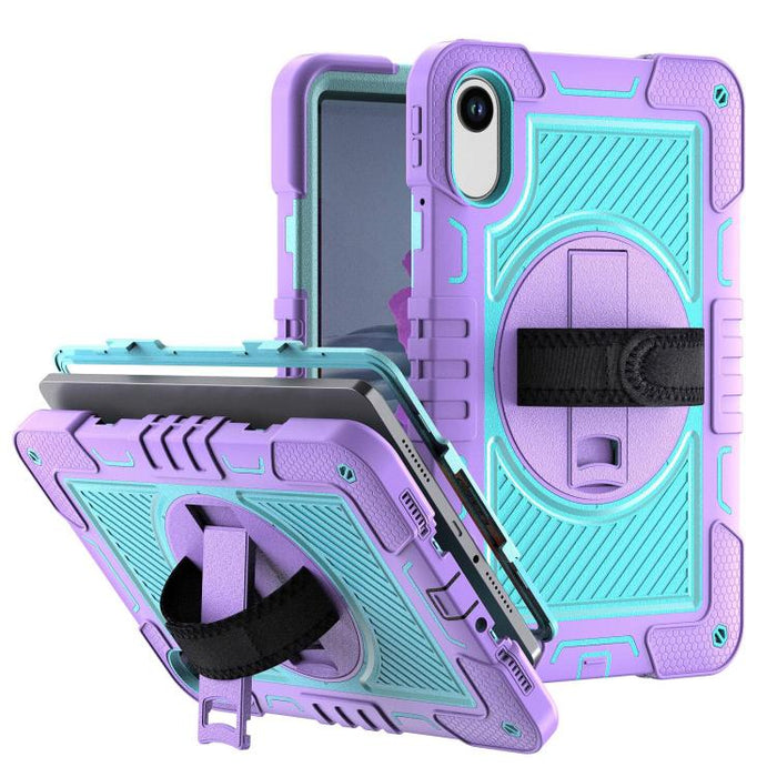 Funda para tableta de silicona con contraste de PC con rotación de 360 grados, For Xiaomi Redmi Pad 2 SE 9.7 2026, For Xiaomi Redmi Pad 2, For Xiaomi Pad 7 / 7 Pro, For Redmi Pad SE 8.7 4G, For Xiaomi Redmi Pad SE, For Xiaomi Pad 6
