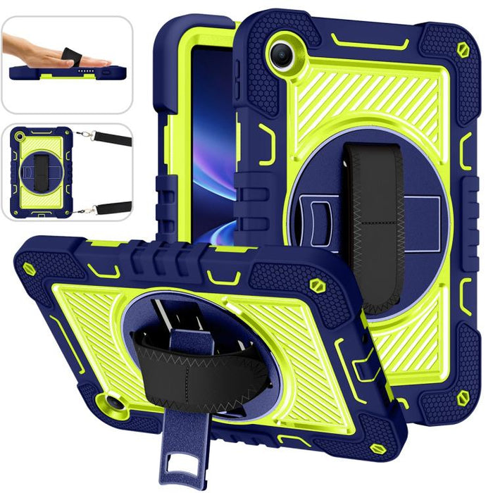 Funda para tableta de silicona con contraste de PC con rotación de 360 grados, For Xiaomi Redmi Pad 2 SE 9.7 2026, For Xiaomi Redmi Pad 2, For Xiaomi Pad 7 / 7 Pro, For Redmi Pad SE 8.7 4G, For Xiaomi Redmi Pad SE, For Xiaomi Pad 6