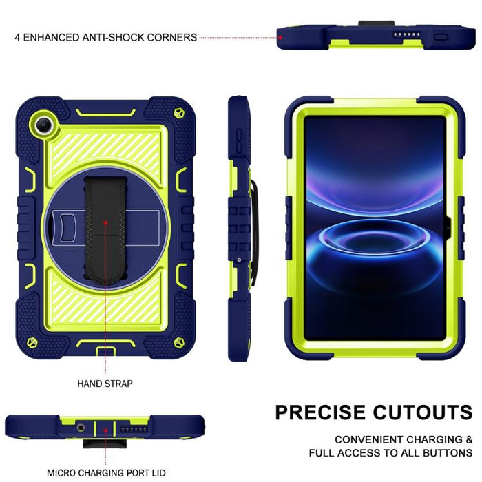 Funda para tableta de silicona con contraste de PC con rotación de 360 grados, For Xiaomi Redmi Pad 2 SE 9.7 2026, For Xiaomi Redmi Pad 2, For Xiaomi Pad 7 / 7 Pro, For Redmi Pad SE 8.7 4G, For Xiaomi Redmi Pad SE, For Xiaomi Pad 6