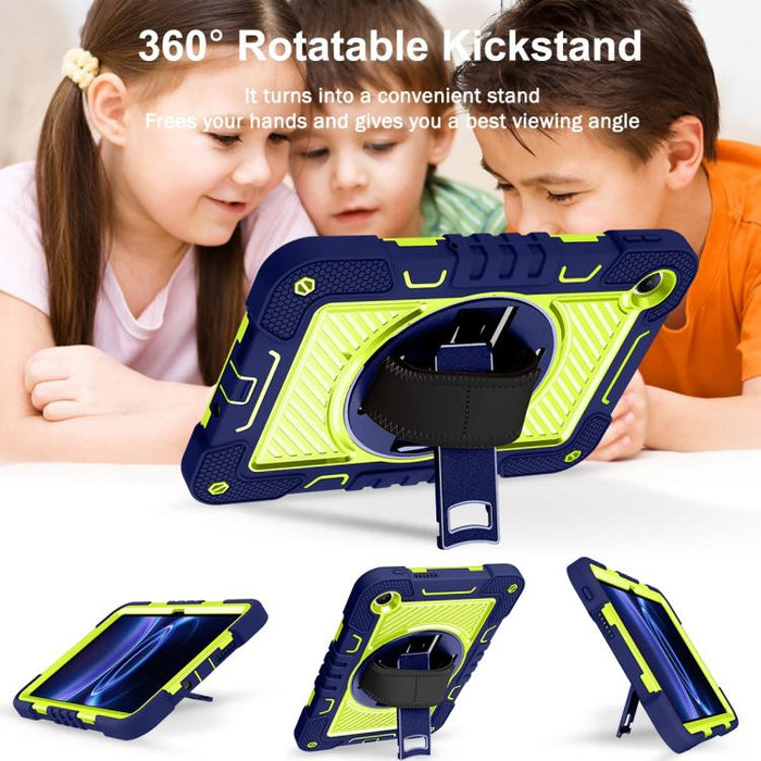Funda para tableta de silicona con contraste de PC con rotación de 360 grados, For Xiaomi Redmi Pad 2 SE 9.7 2026, For Xiaomi Redmi Pad 2, For Xiaomi Pad 7 / 7 Pro, For Redmi Pad SE 8.7 4G, For Xiaomi Redmi Pad SE, For Xiaomi Pad 6