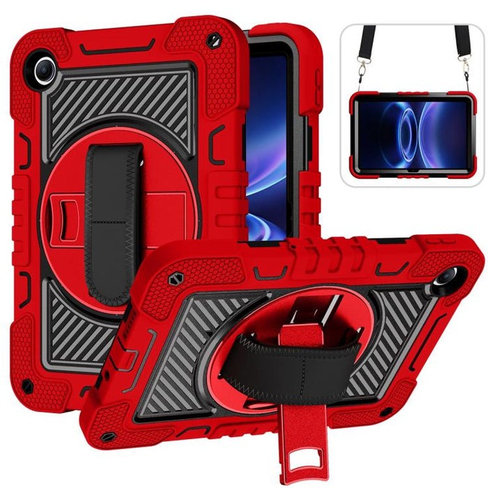 Funda para tableta de silicona con contraste de PC con rotación de 360 grados, For Xiaomi Redmi Pad 2 SE 9.7 2026, For Xiaomi Redmi Pad 2, For Xiaomi Pad 7 / 7 Pro, For Redmi Pad SE 8.7 4G, For Xiaomi Redmi Pad SE, For Xiaomi Pad 6