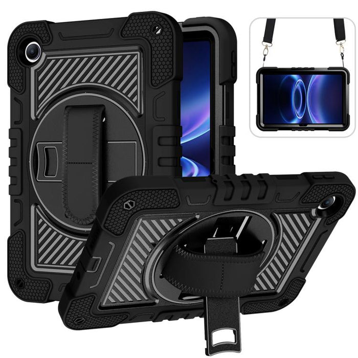 Funda para tableta de silicona con contraste de PC con rotación de 360 grados, For Xiaomi Redmi Pad 2 SE 9.7 2026, For Xiaomi Redmi Pad 2, For Xiaomi Pad 7 / 7 Pro, For Redmi Pad SE 8.7 4G, For Xiaomi Redmi Pad SE, For Xiaomi Pad 6