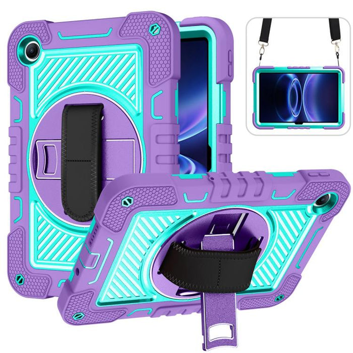 Funda para tableta de silicona con contraste de PC con rotación de 360 grados, For Xiaomi Redmi Pad 2 SE 9.7 2026, For Xiaomi Redmi Pad 2, For Xiaomi Pad 7 / 7 Pro, For Redmi Pad SE 8.7 4G, For Xiaomi Redmi Pad SE, For Xiaomi Pad 6