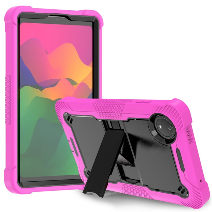 Funda híbrida de silicona para tableta PC a prueba de golpes con soporte, For Xiaomi Redmi Pad 2 SE 9.7 2026, For Xiaomi Redmi Pad 2, For Xiaomi Pad 7 / 7 Pro, For Xiaomi Redmi Pad SE 8.7, For Xiaomi Redmi Pad SE, For Xiaomi Pad 6