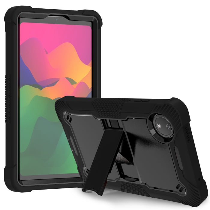 Funda híbrida de silicona para tableta PC a prueba de golpes con soporte, For Xiaomi Redmi Pad 2 SE 9.7 2026, For Xiaomi Redmi Pad 2, For Xiaomi Pad 7 / 7 Pro, For Xiaomi Redmi Pad SE 8.7, For Xiaomi Redmi Pad SE, For Xiaomi Pad 6