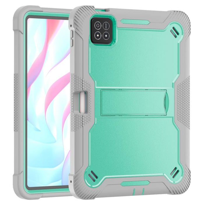 Funda híbrida de silicona para tableta PC a prueba de golpes con soporte, For Xiaomi Redmi Pad 2 SE 9.7 2026, For Xiaomi Redmi Pad 2, For Xiaomi Pad 7 / 7 Pro, For Xiaomi Redmi Pad SE 8.7, For Xiaomi Redmi Pad SE, For Xiaomi Pad 6